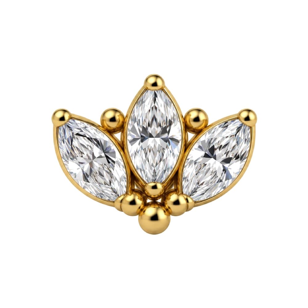 Loto mini in titanio PVD Gold