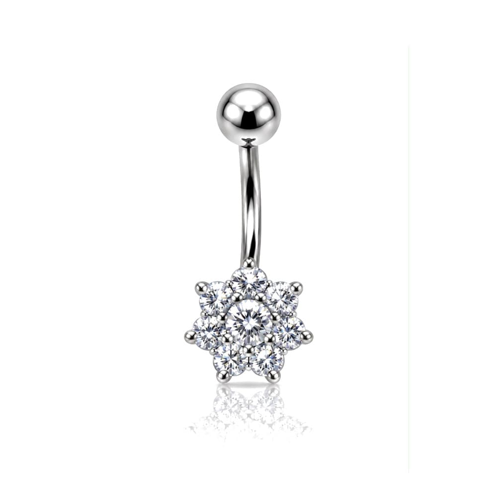 Fiore con sfera in titanio
