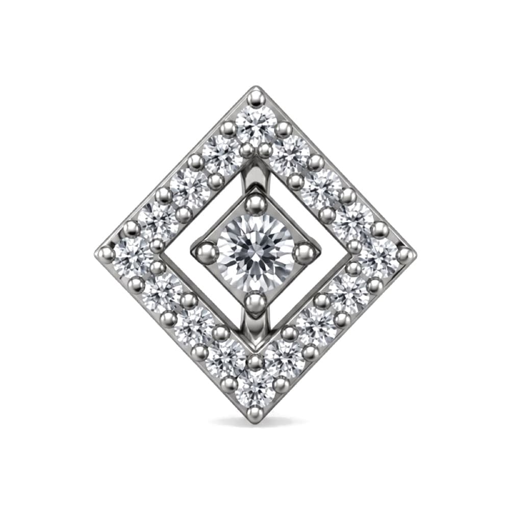 Rombo pavé in titanio