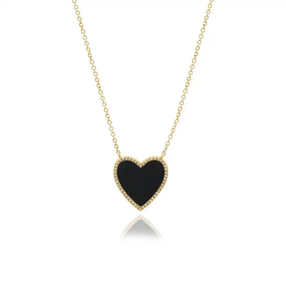 Luxury Heart Black