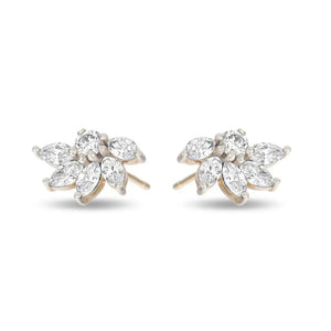 Elegant Marquise Stud