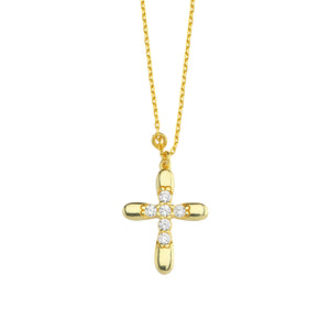 Diamonds Cross Collana