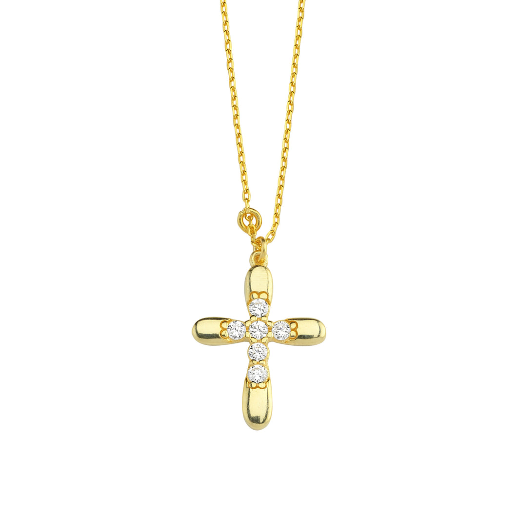 Diamonds Cross Collana