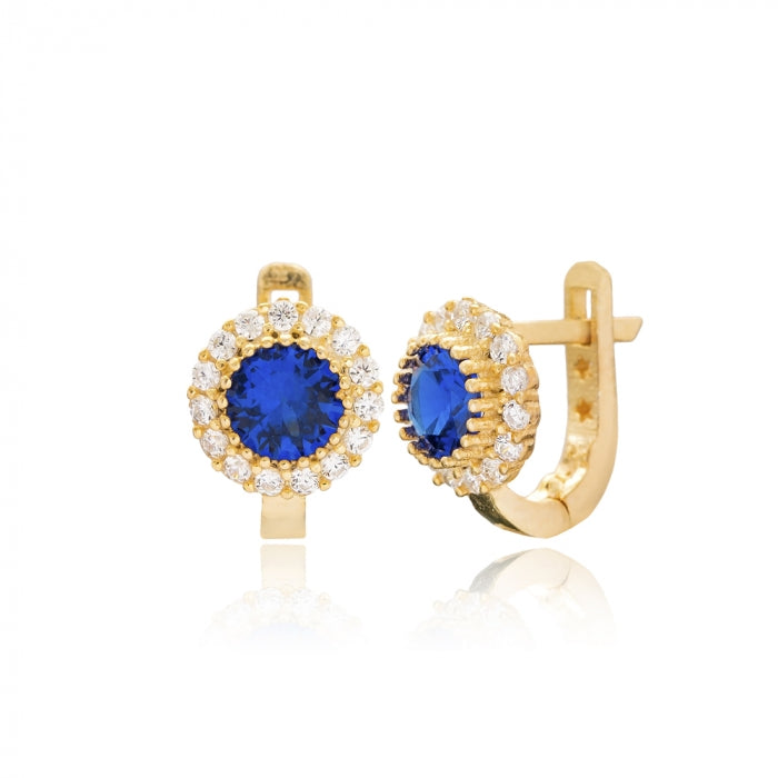 Blue Queen Orecchini