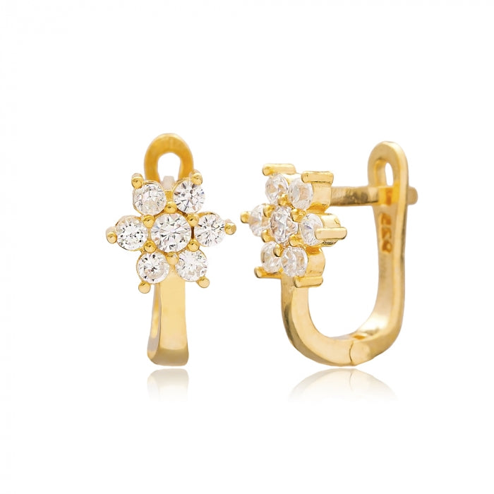 Flower Design Orecchini