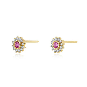 Flower color Stud