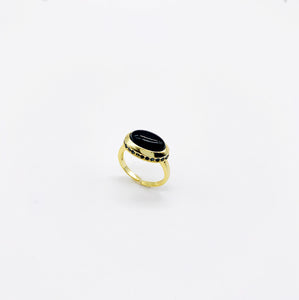 Black and Gold Anello