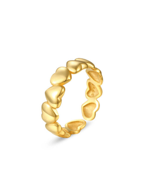 Golden Heart Anello