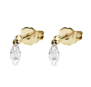 Marquise Charm Stud