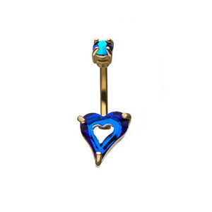 Heart Blu Piercing