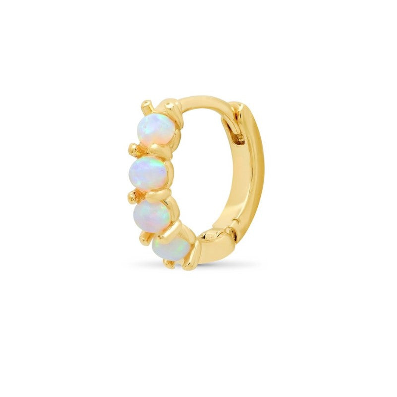 Big Opal Hoop