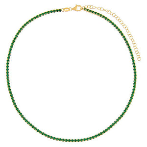 Emerald X tennis Choker